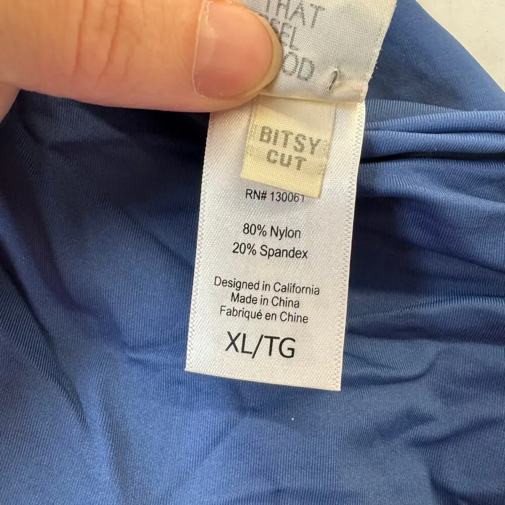L*Space Nancy Lee Bitsy Bottoms in Blue Pink NWOT Size XL - Picture 5 of 6